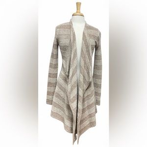 Barefoot Dreams Striped Bamboo Chic Cardigan